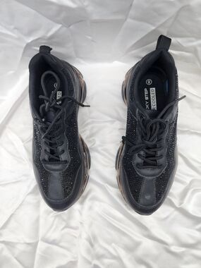 Lucky Step Black Comfort Shoe